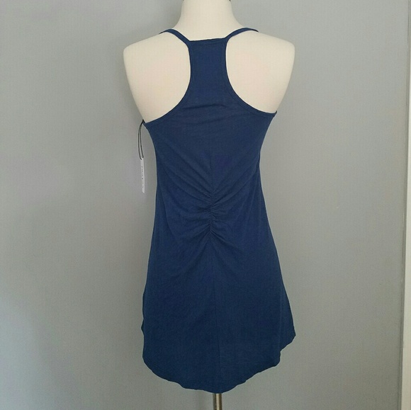 Velvet x Pure Barre blue racerback tank - Picture 2 of 7